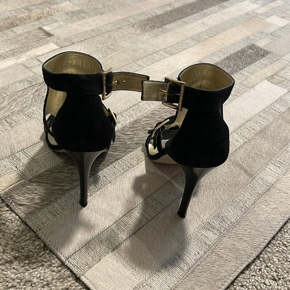 Guess Black Suede High Heel Sandals - Picture 3 of 6